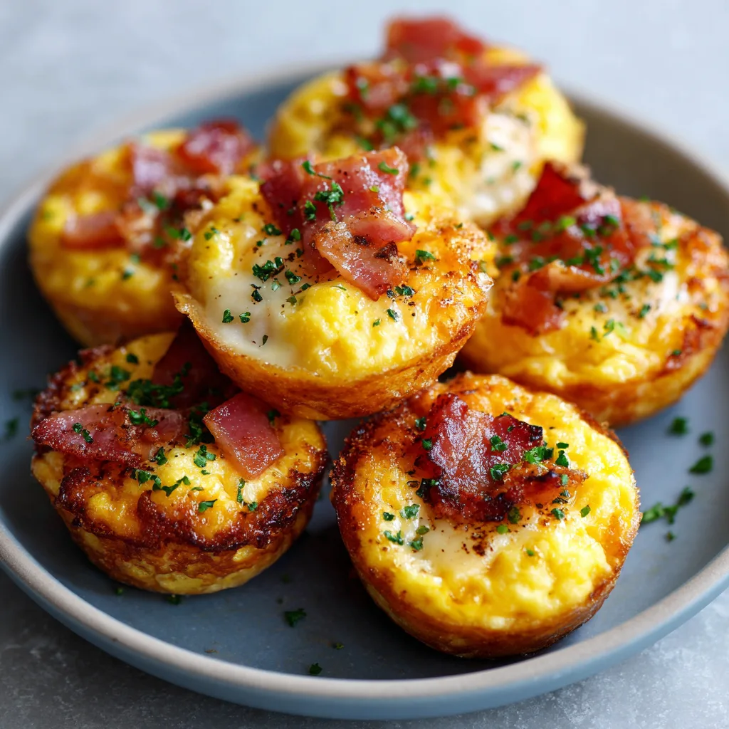 Ham & Cheese Breakfast Bites