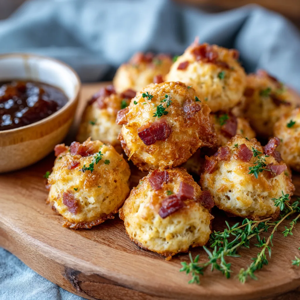 Ham Biscuit Bites