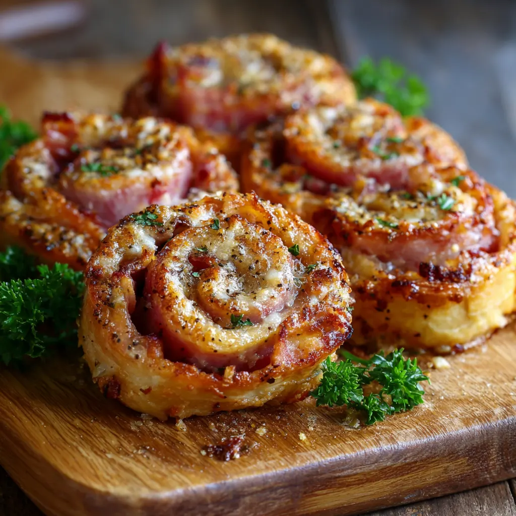 Brown Sugar Ham Pinwheels