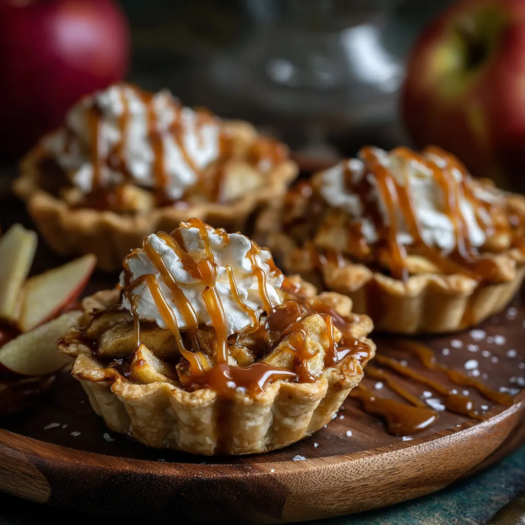 Caramel Apple Mini Pies