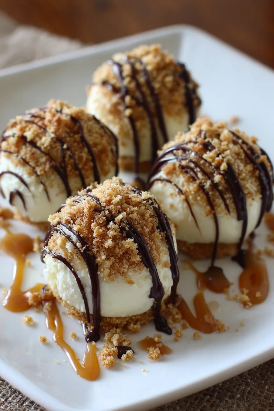 Caramel Cheesecake Truffles
