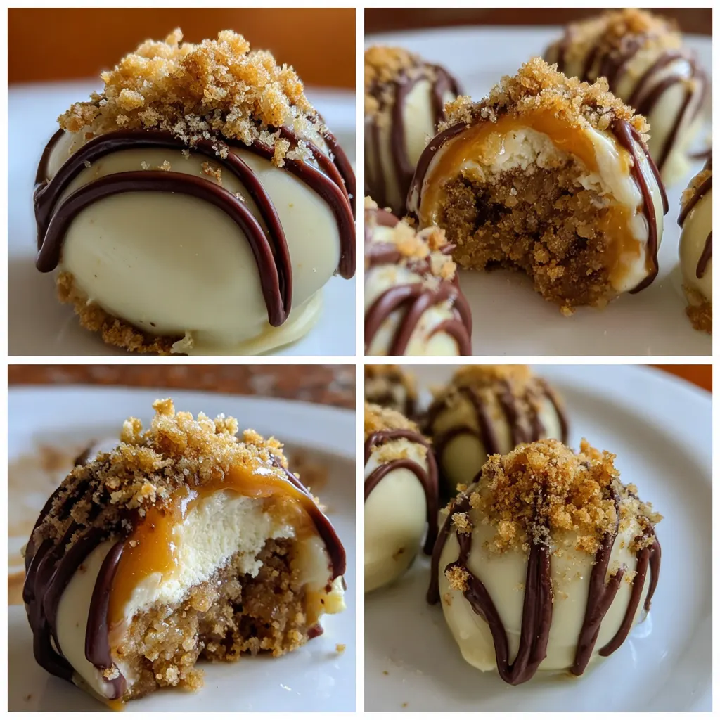Caramel Cheesecake Truffles
