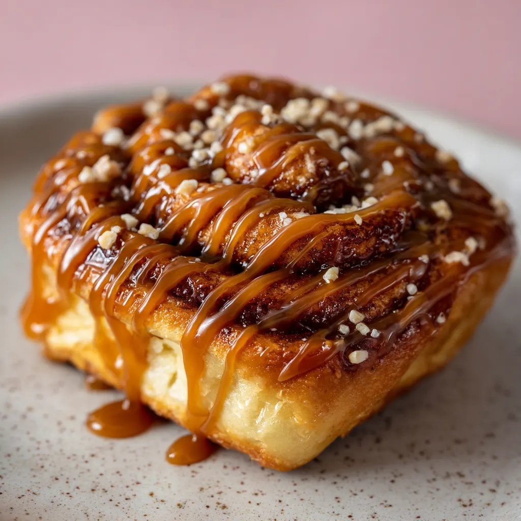 Caramel Cinnamon Roll Twist