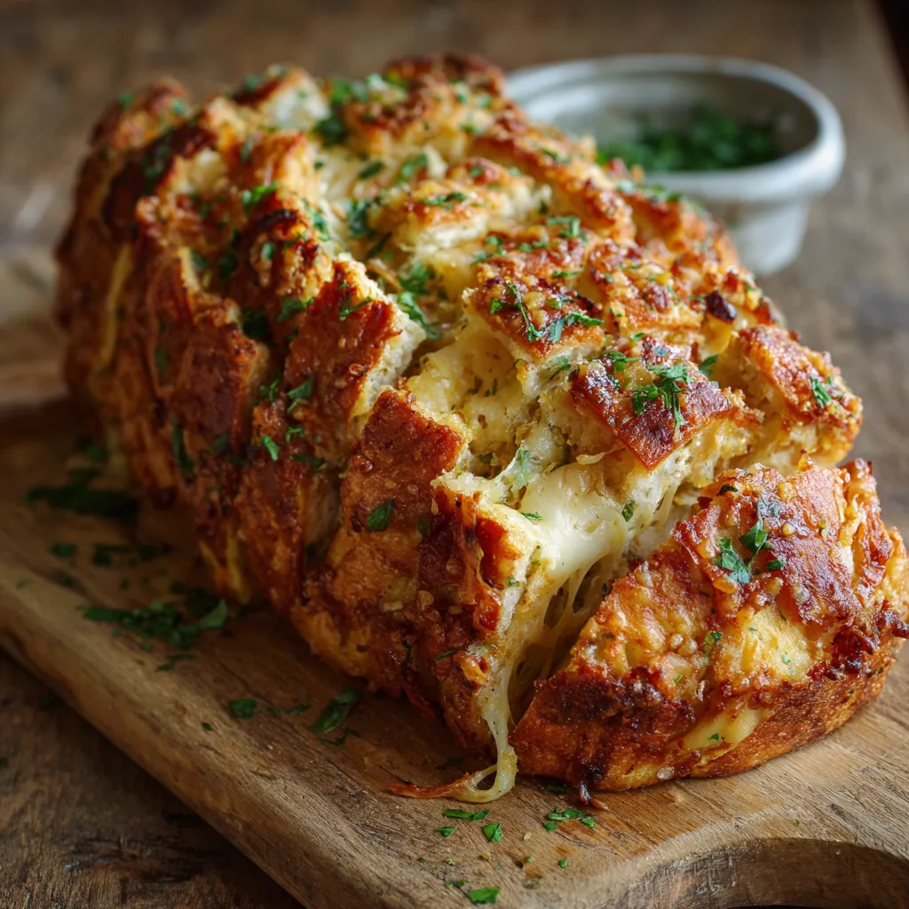 Cheesy Garlic Pull-Apart Bread