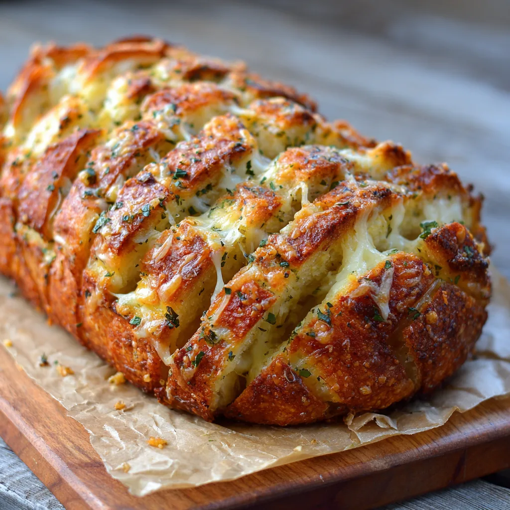 Cheesy Garlic Pull-Apart Bread