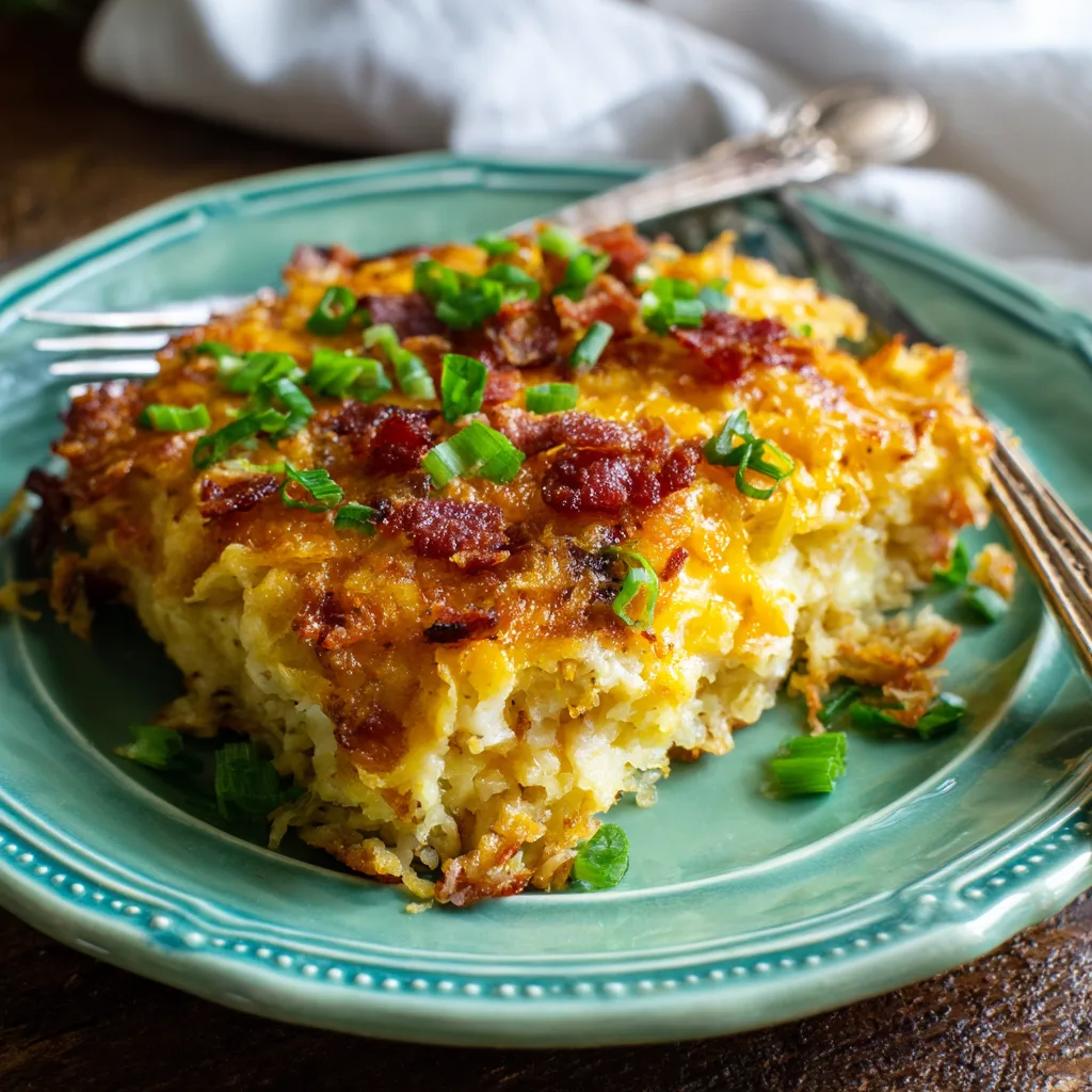 Cheesy Hashbrown Breakfast Bake