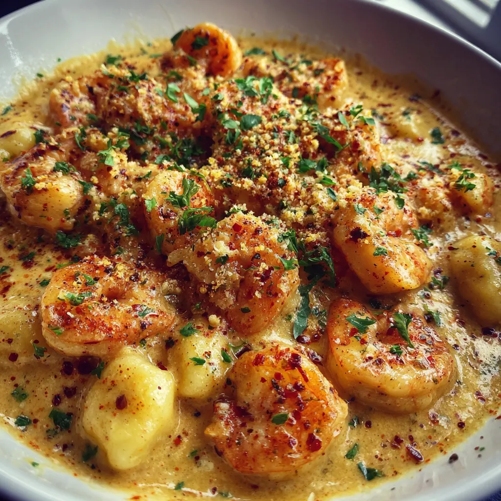 Cajun Shrimp Gnocchi
