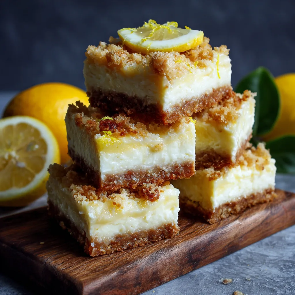 Lemon Cream Cheese Bars