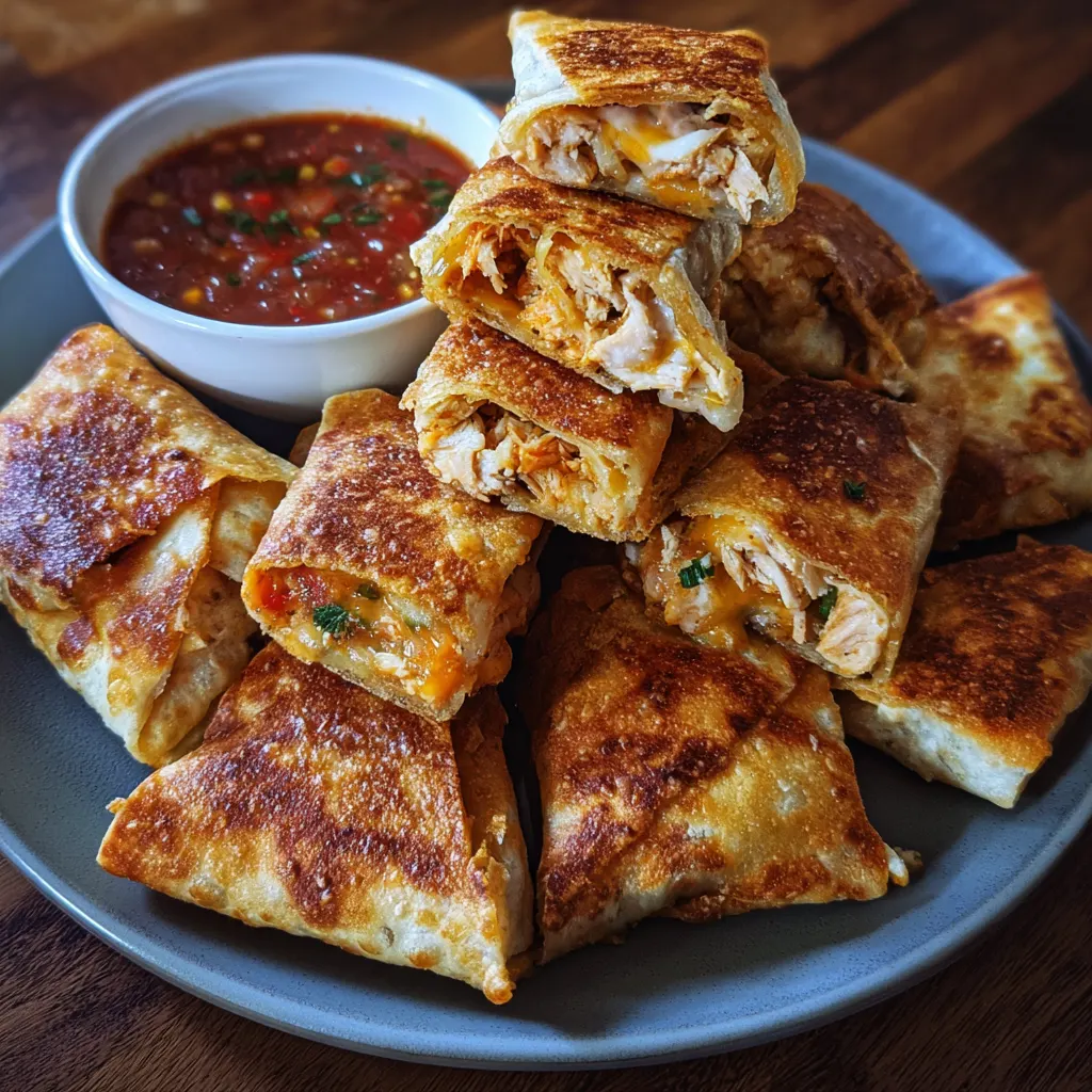 Chicken Crunch Wrap Bites