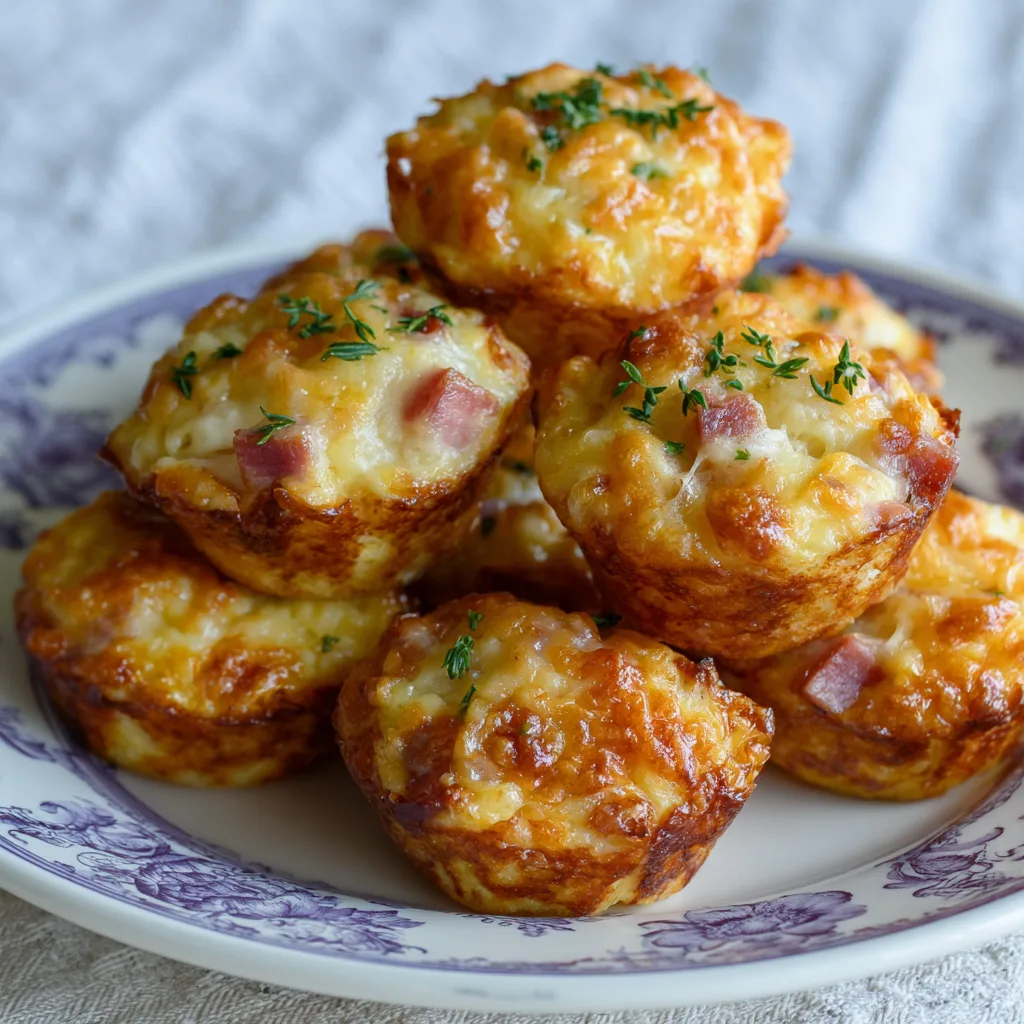 Ham & Cheese Breakfast Bites