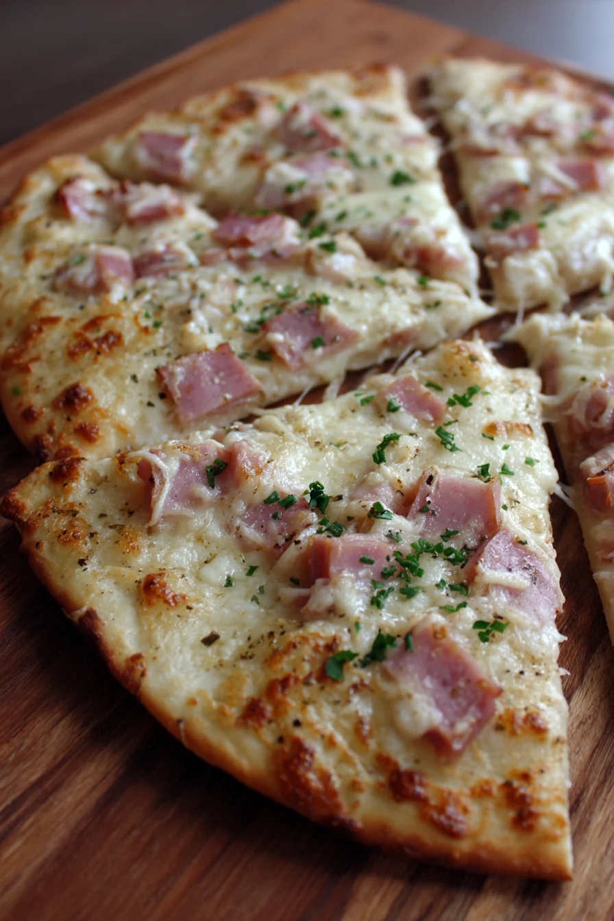 Ham & Cheese Flatbread
