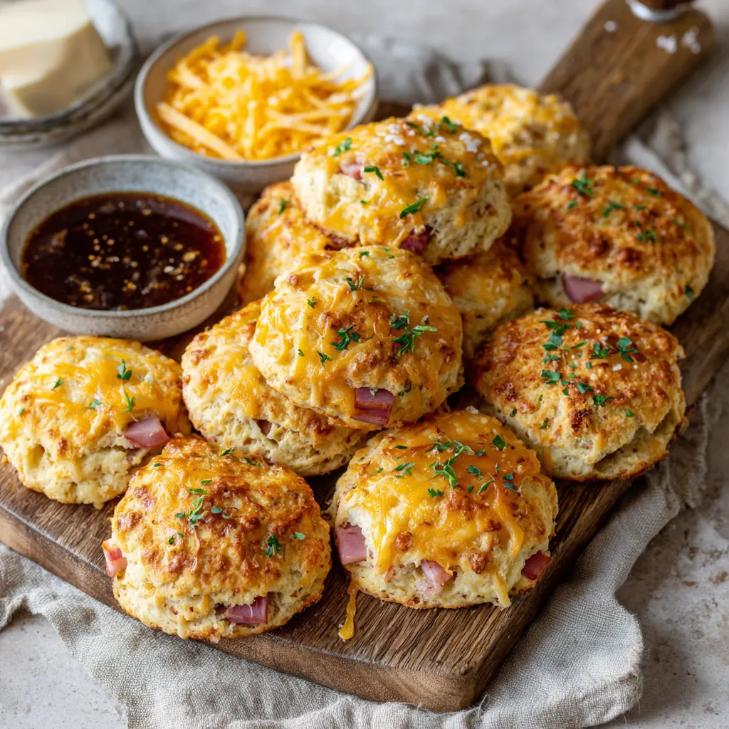Ham & Cheese Scones
