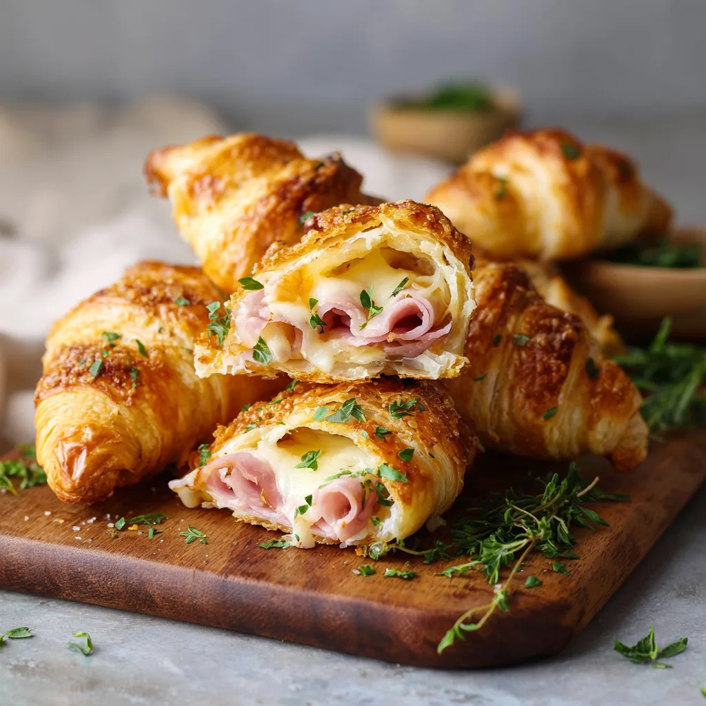 Ham & Cheese Croissants
