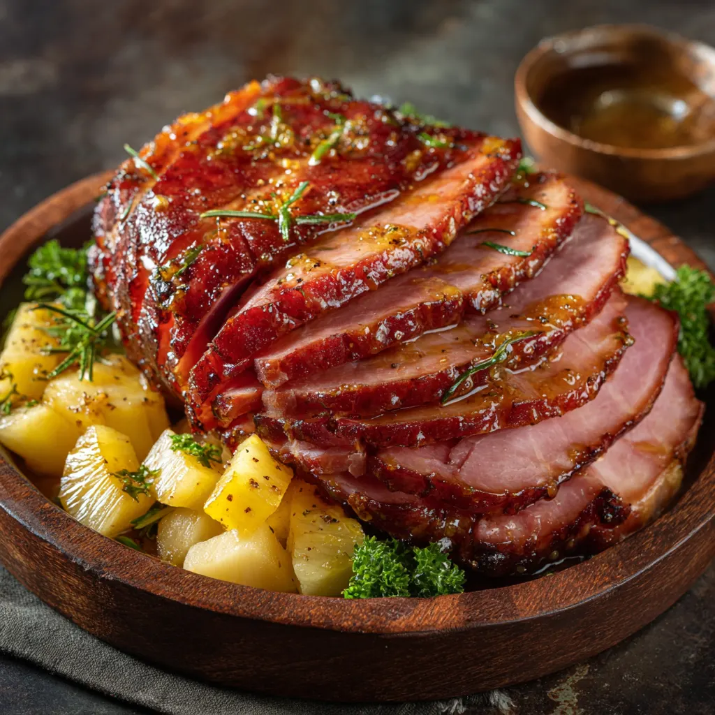 Honey Pineapple Ham