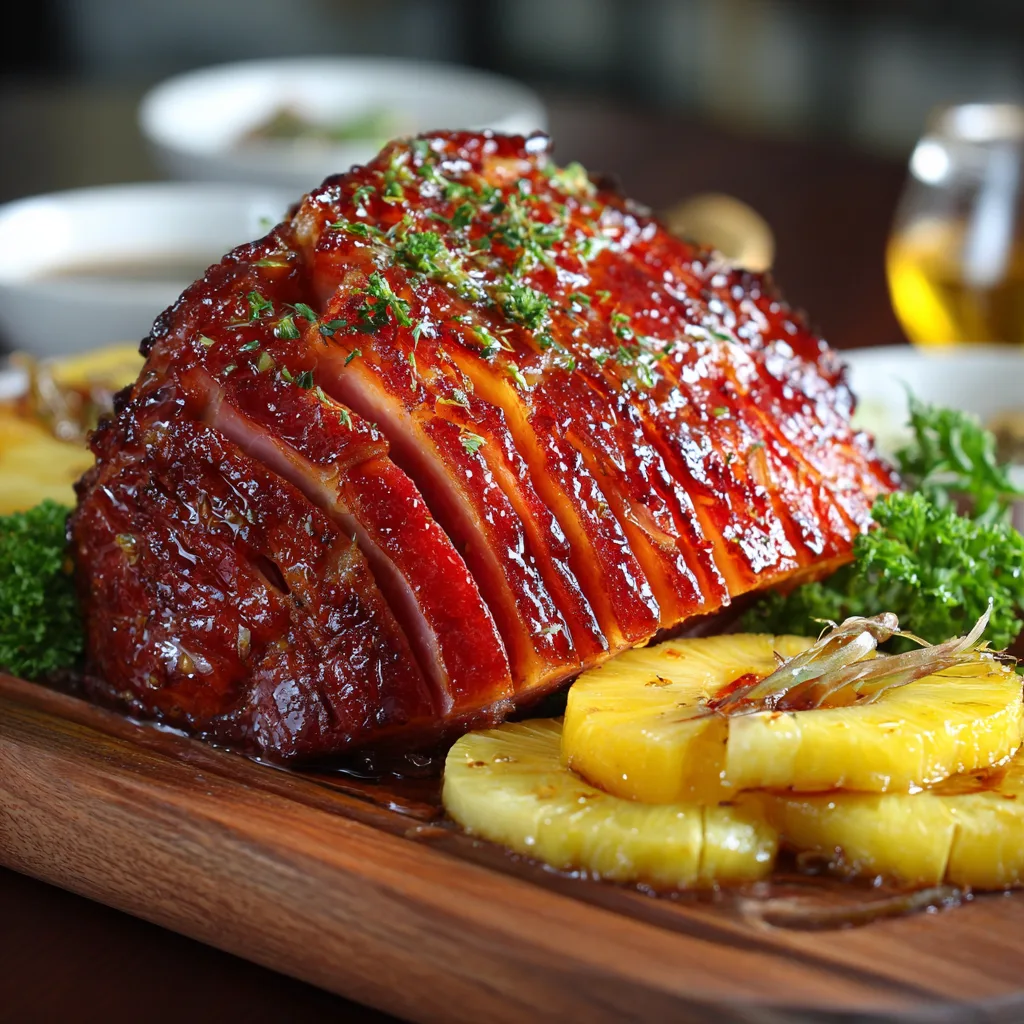 Honey Pineapple Ham