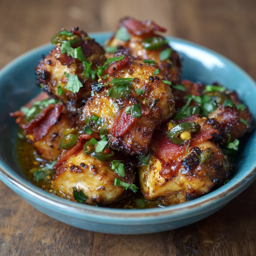 Honey Jalapeño Chicken Bites