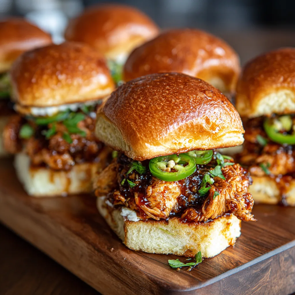 Spicy Honey Butter Chicken Sliders