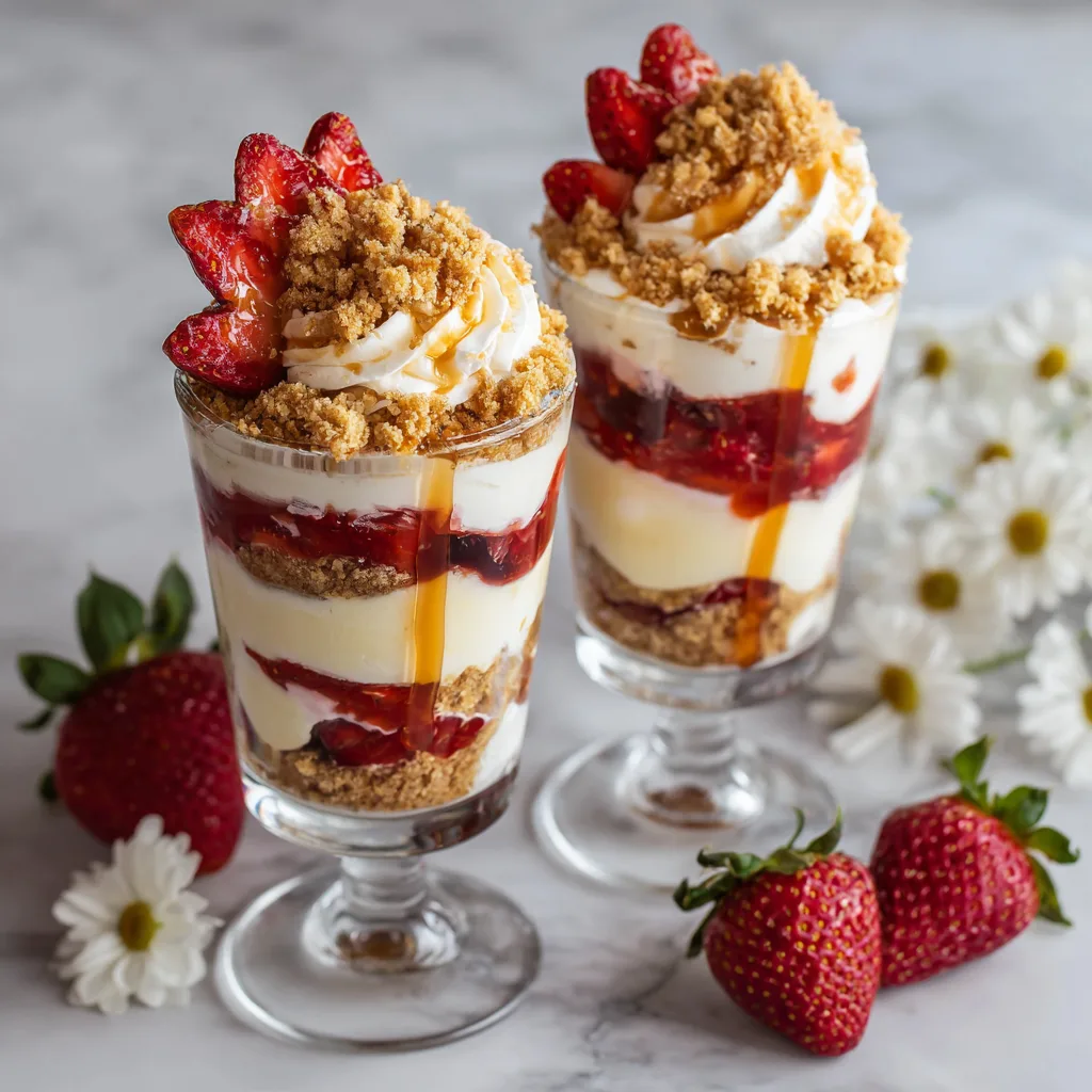 Strawberry Cheesecake Parfaits