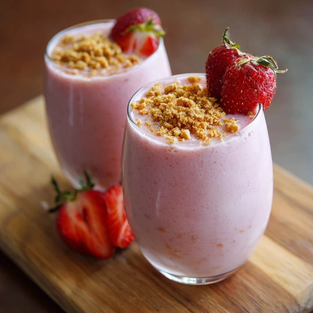 Strawberry Cheesecake Smoothie