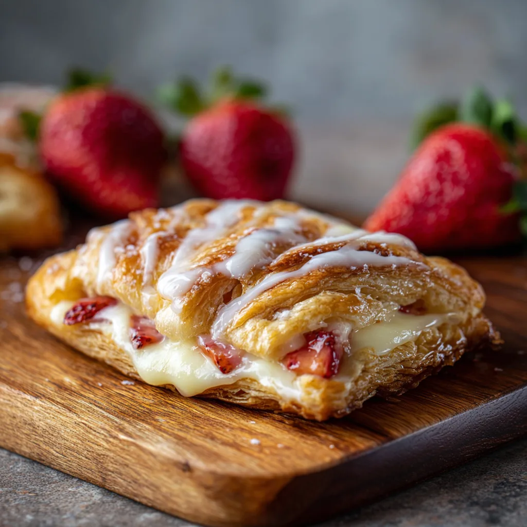 Strawberry Cream Cheese Danish