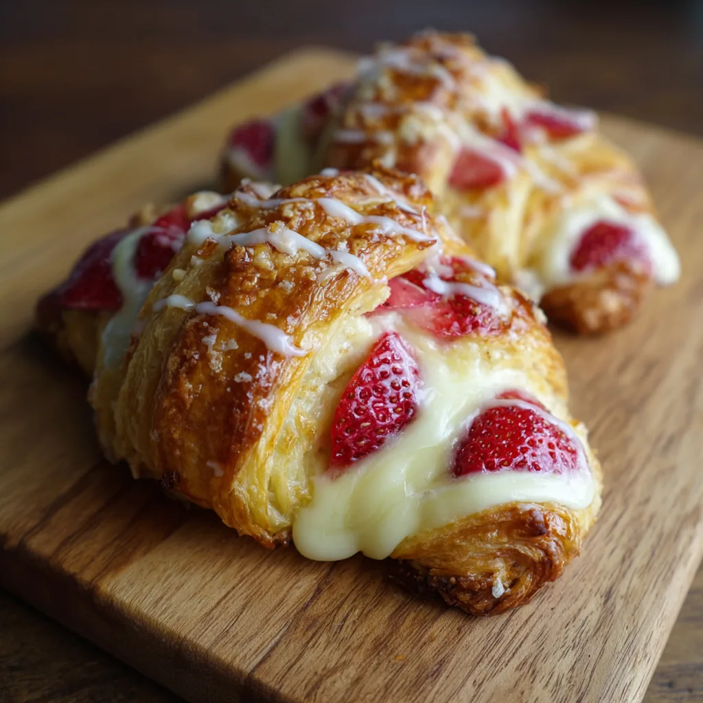 Strawberry Cream Cheese Danish