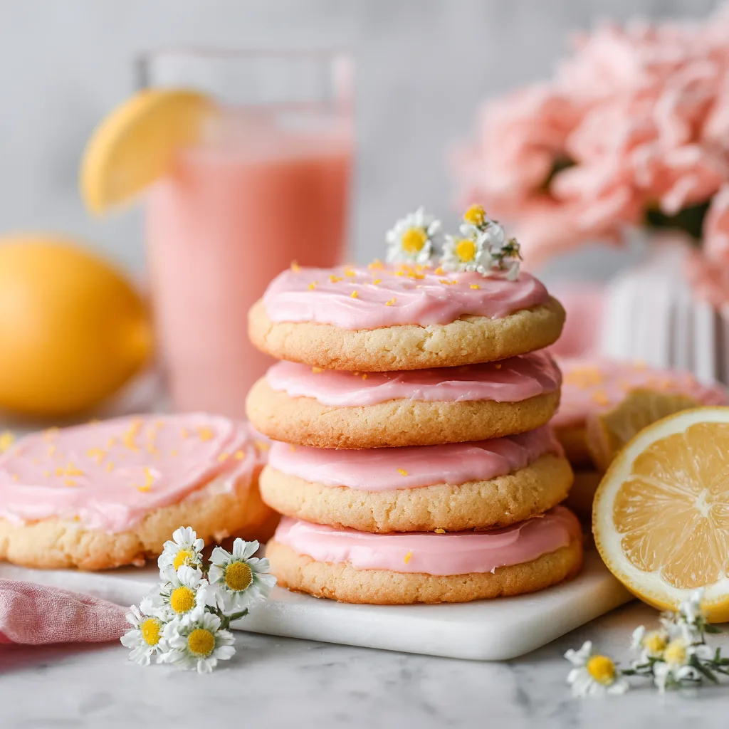 Strawberry Lemonade Cookies