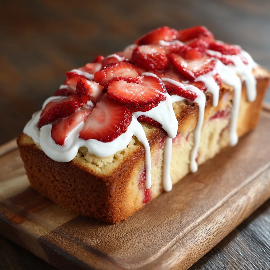 Strawberry Shortcake Bread