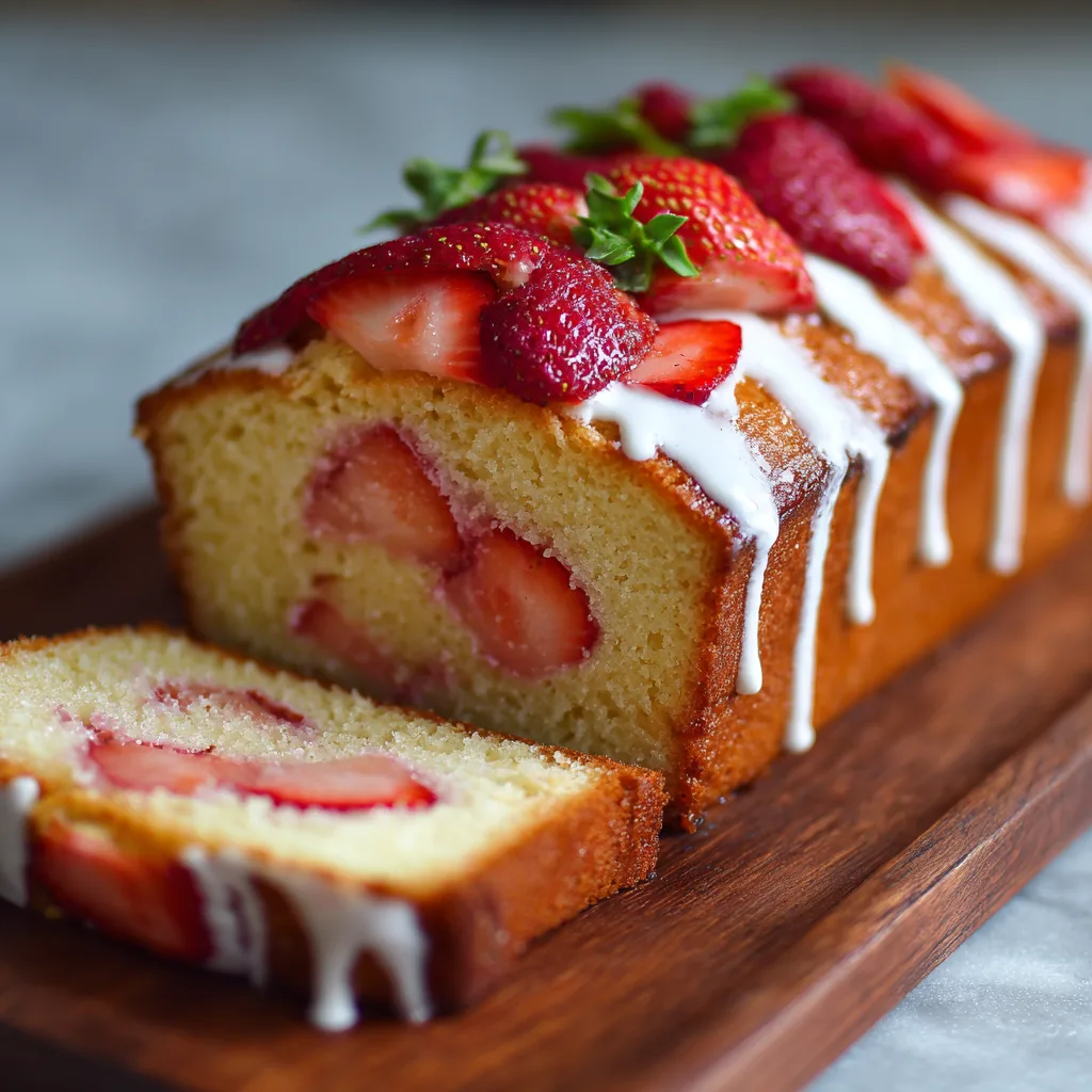 Strawberry Shortcake Bread