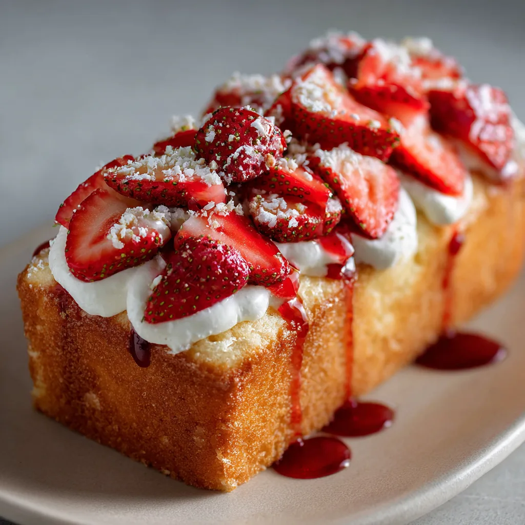 Strawberry Shortcake Bread