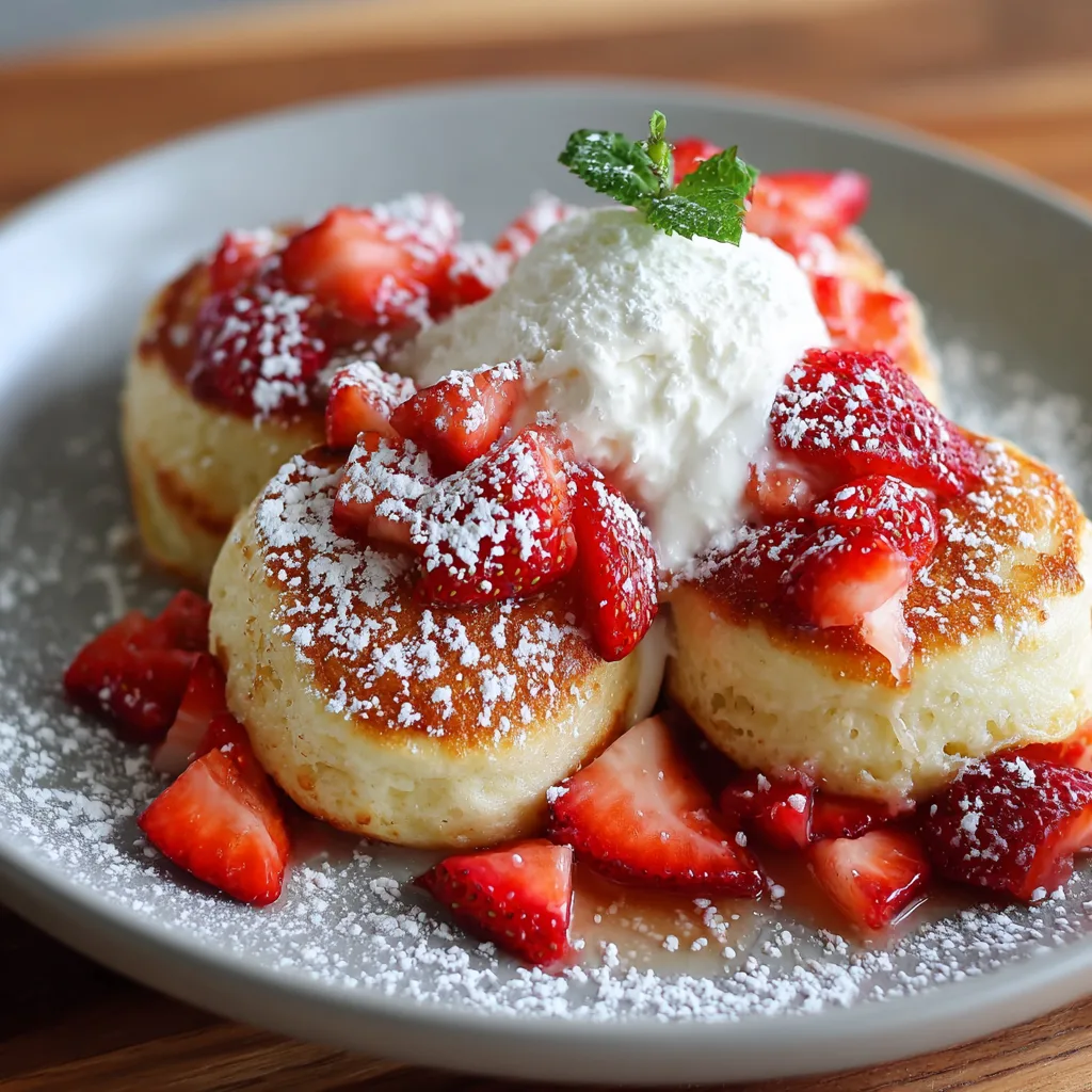 Strawberry Pancake Bites