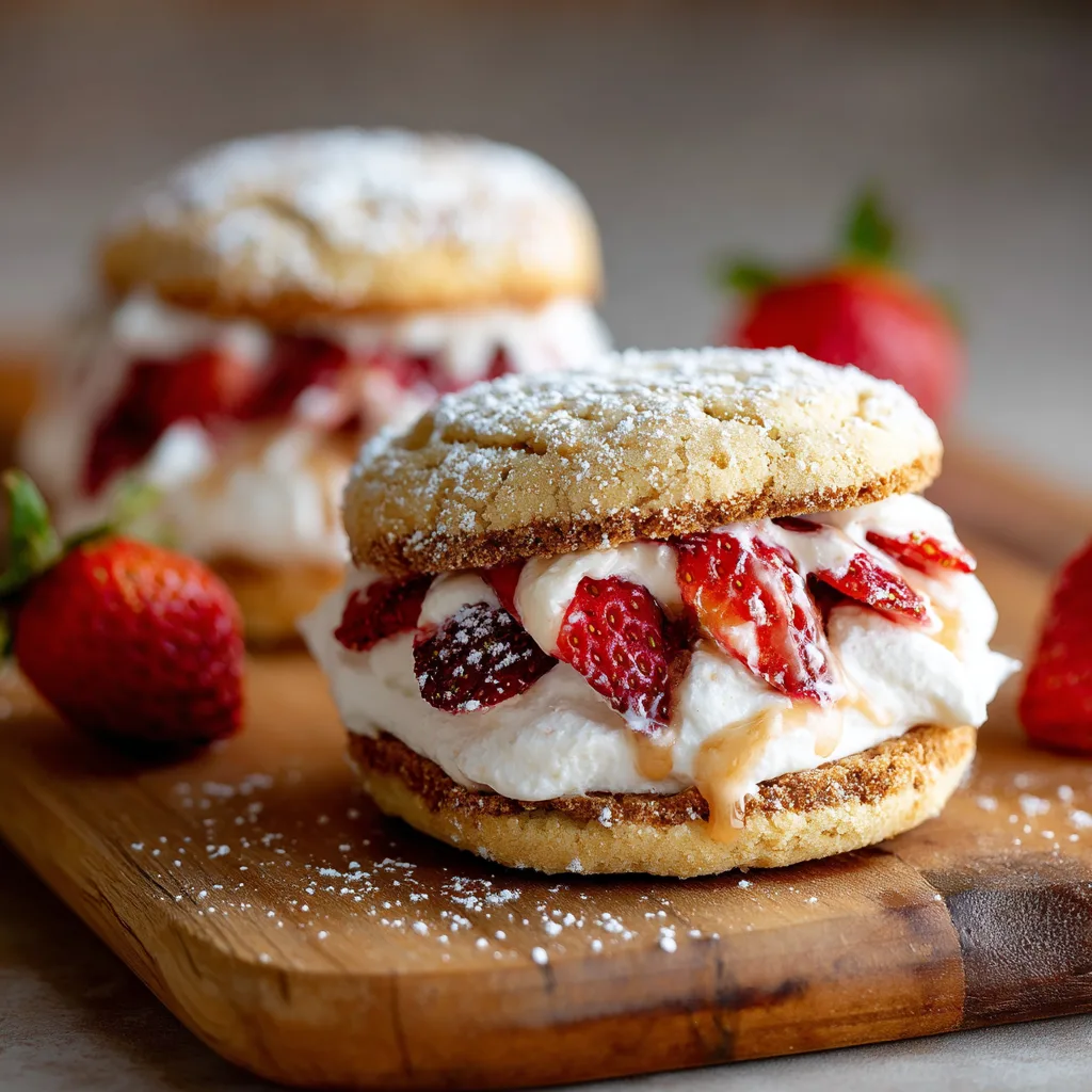Strawberry Shortcake Cookies