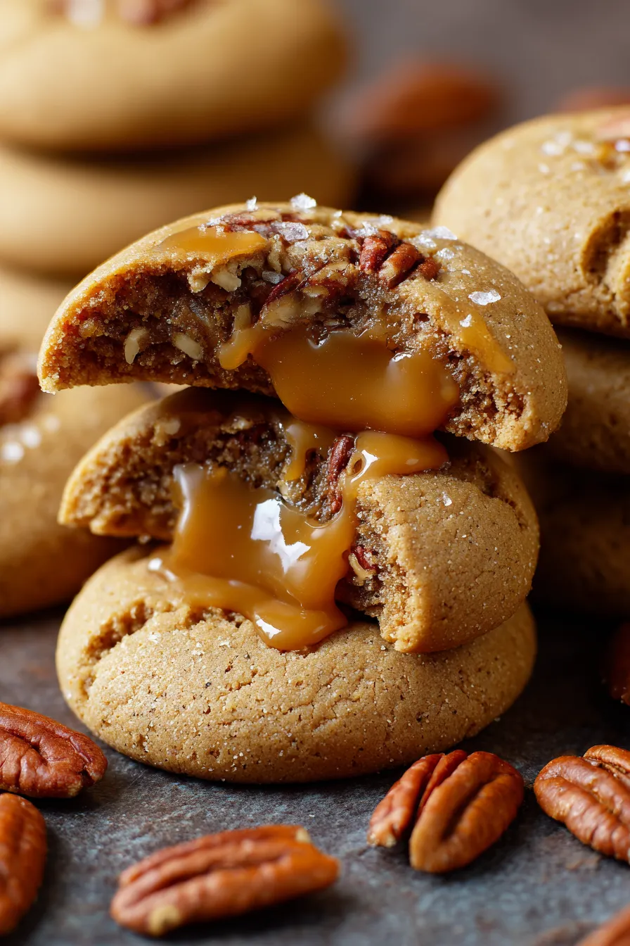 Baked Maple Pecan Cookies-on-cooling-rack