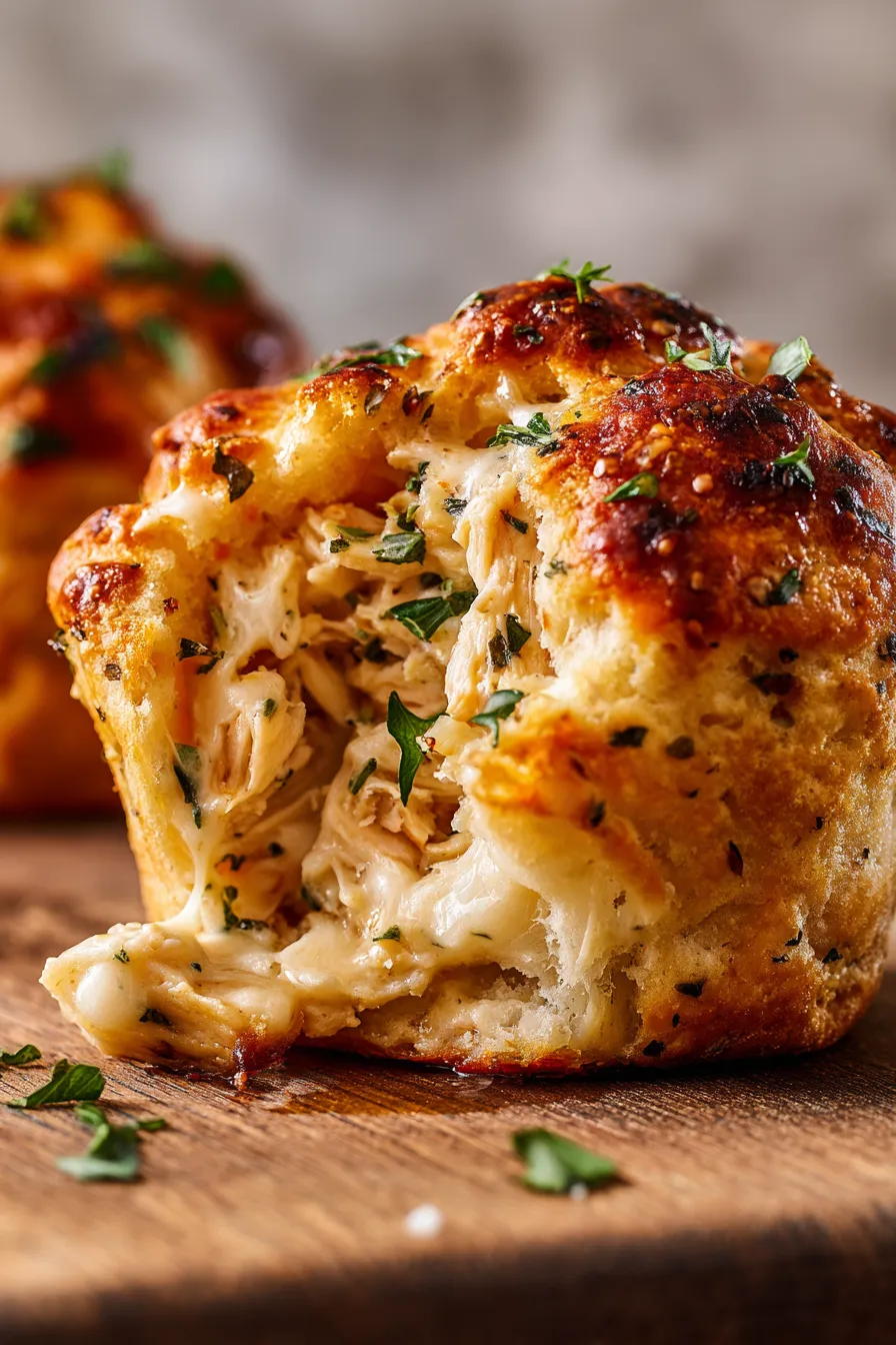 baking sheet of finished biscuit bombs