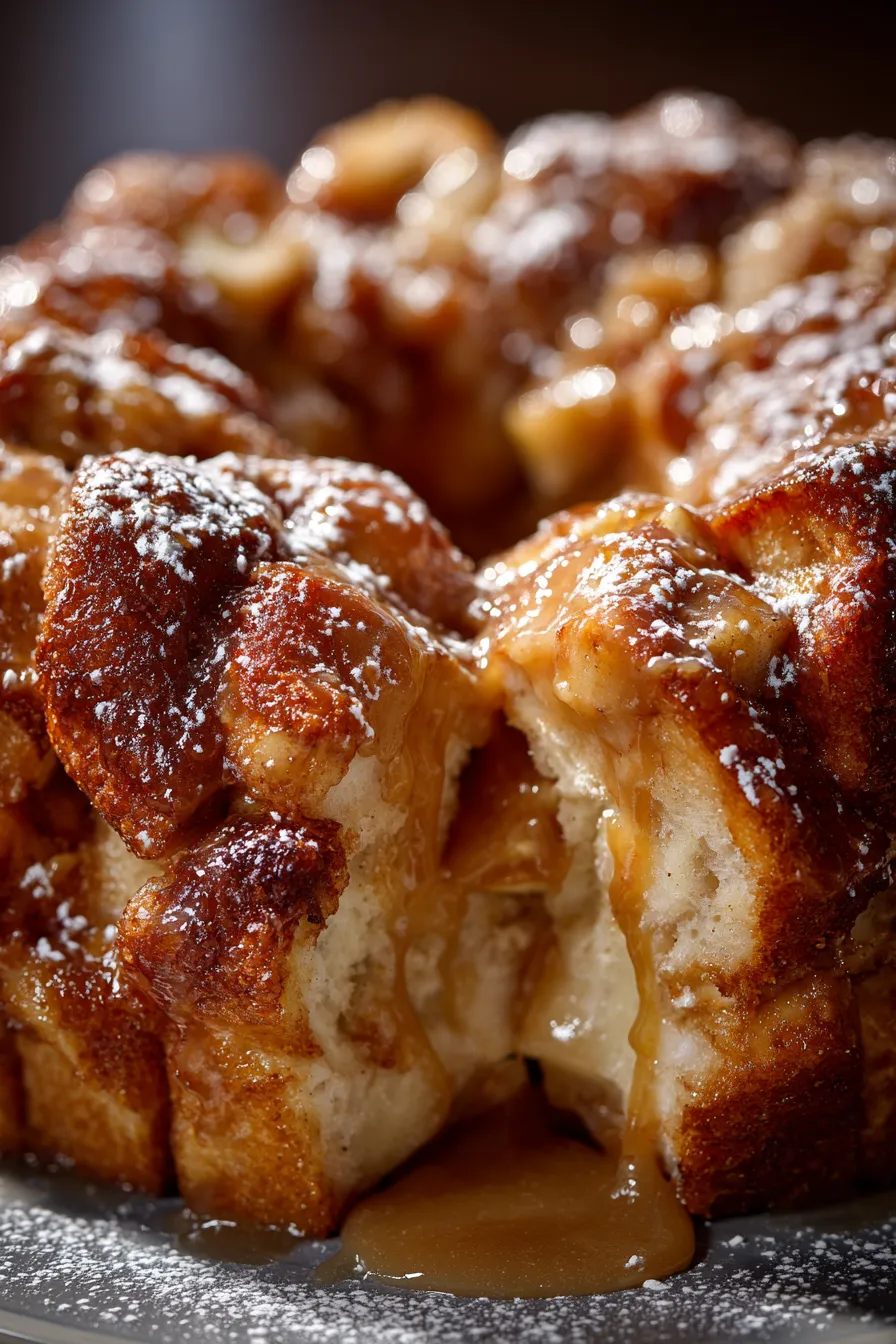 Bundt pan dessert plating