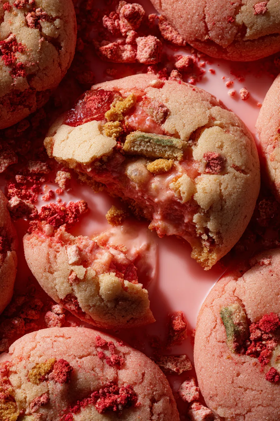 Cake Mix Cookies on rack