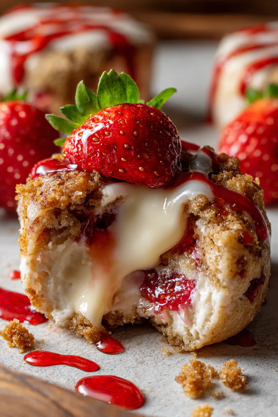 Cheesecake cookie texture close up