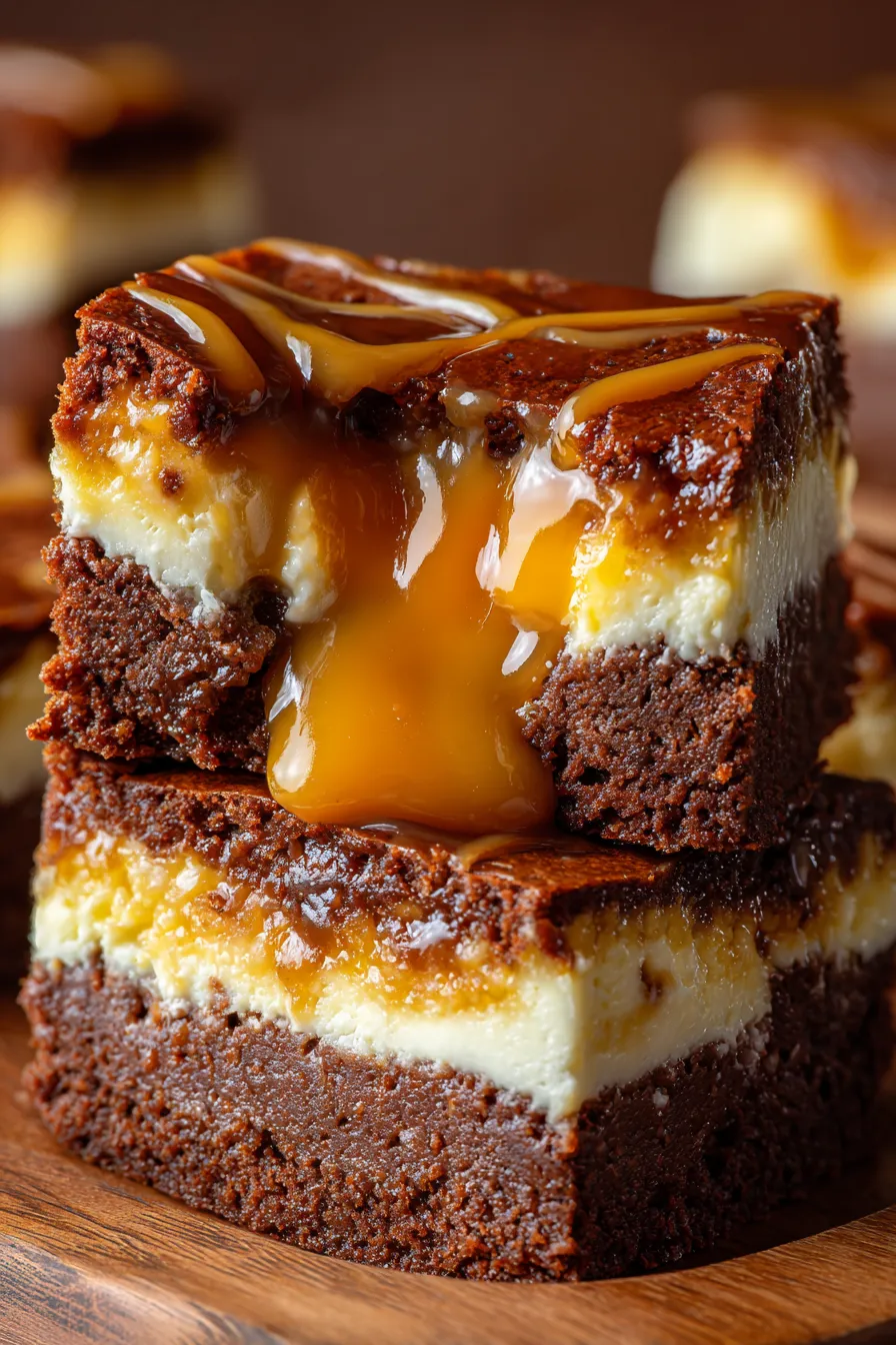 Fudgy Brownie Cheesecake