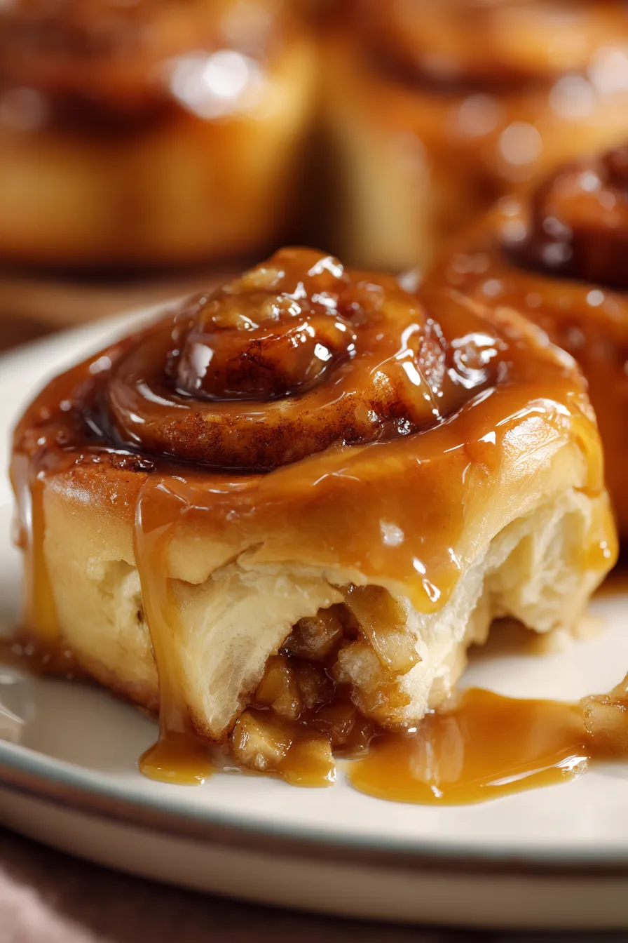 Rolls baking in pan