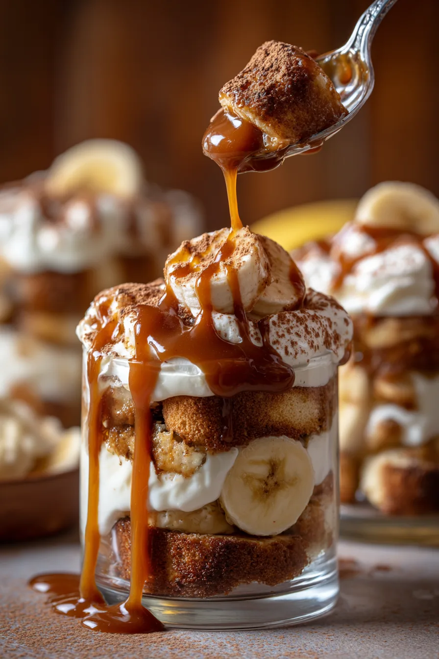 Banana Caramel Tiramisu 