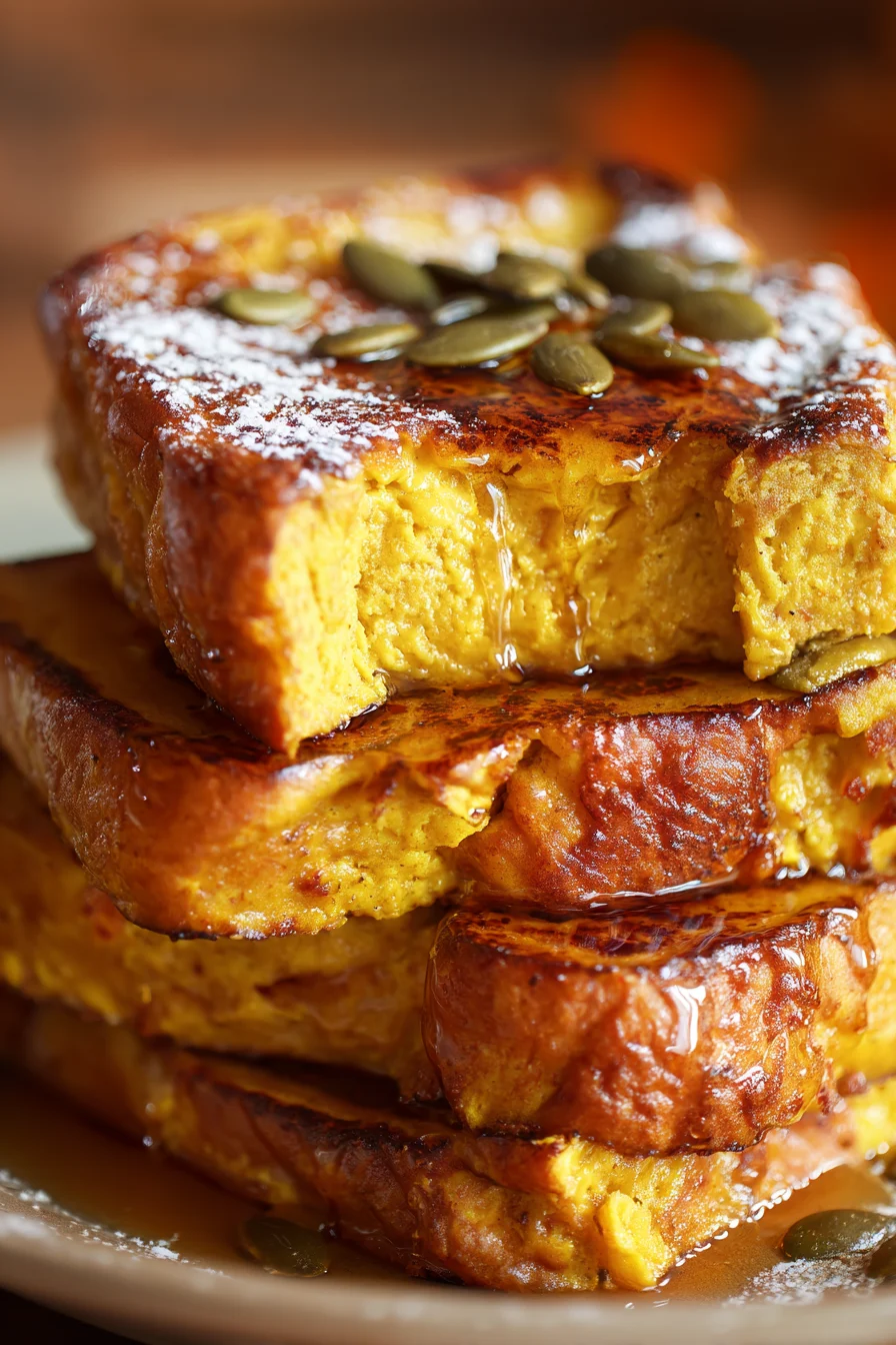 Pumpkin Spice French Toast

