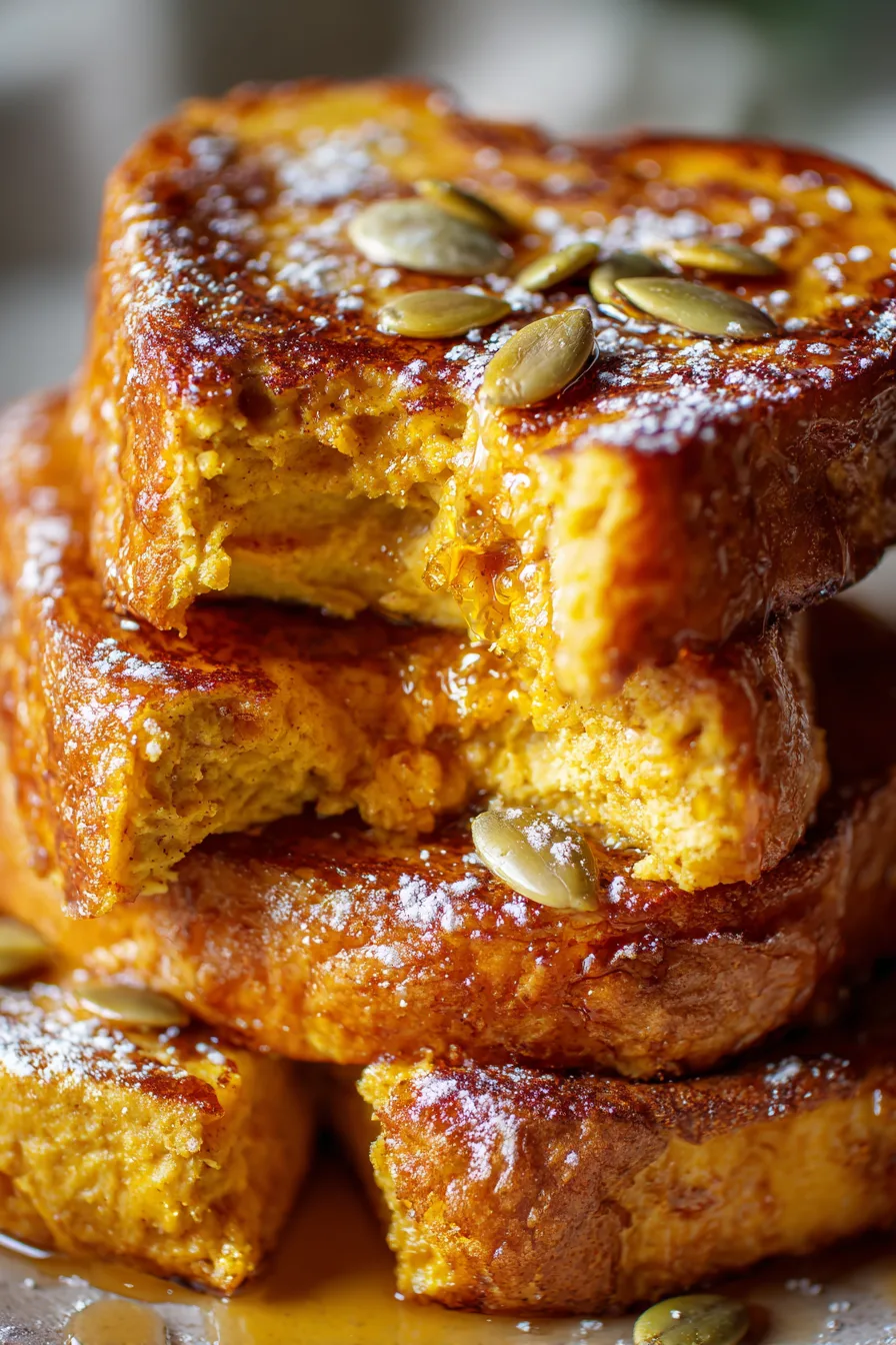 Pumpkin Spice French Toast
