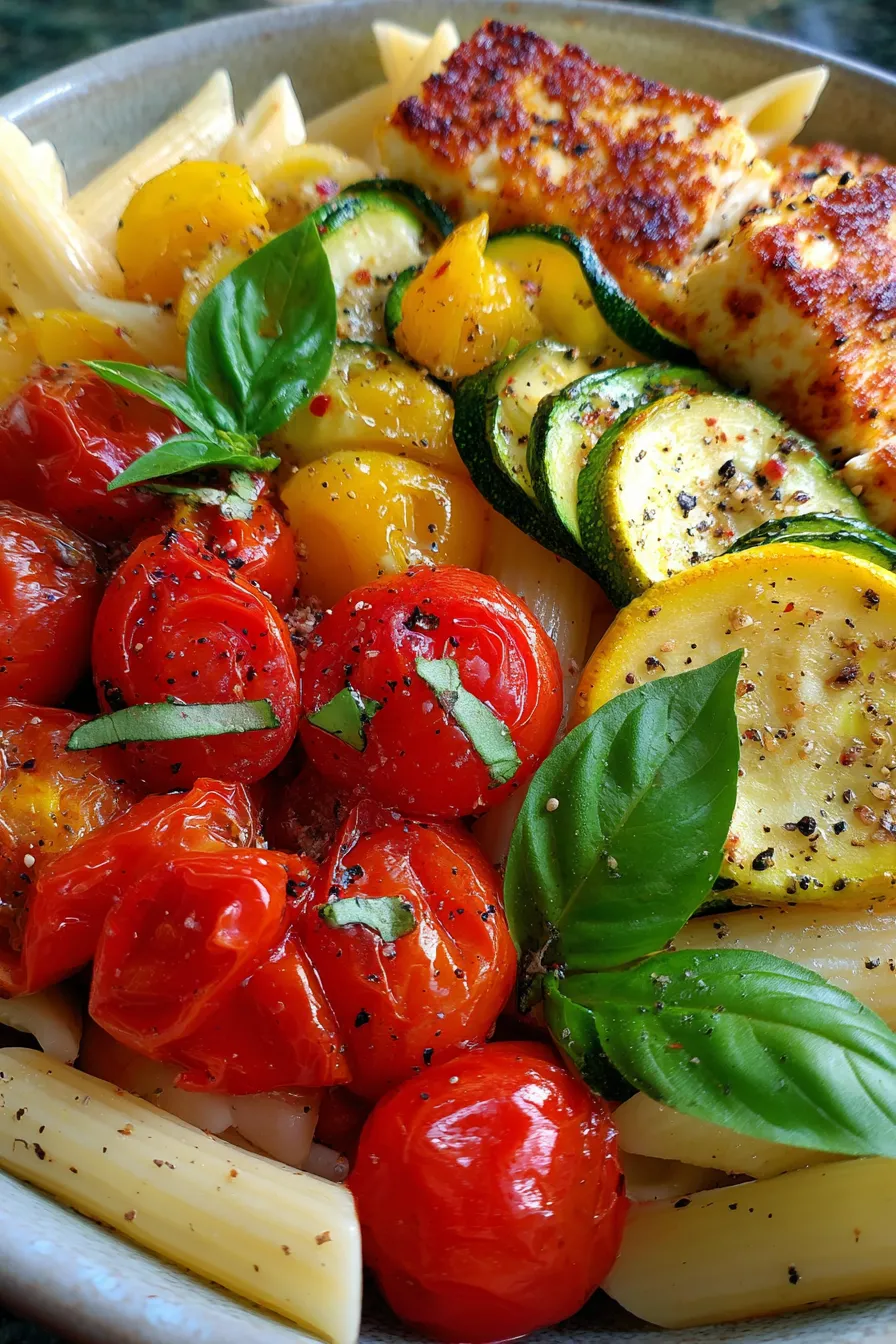 Baked Feta Pasta-texture-closeup
