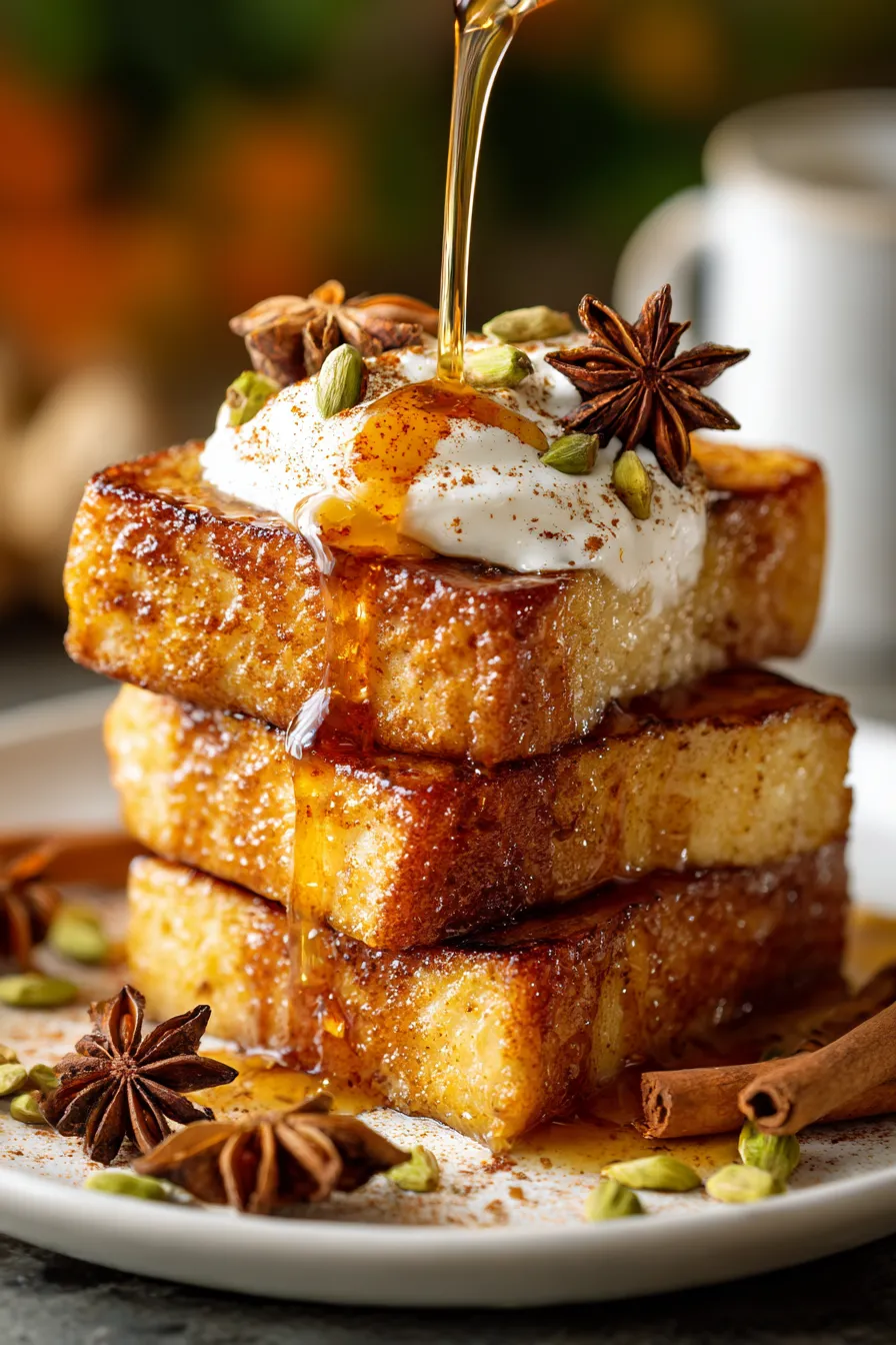 Chai French Toast-ingredients-arrangement