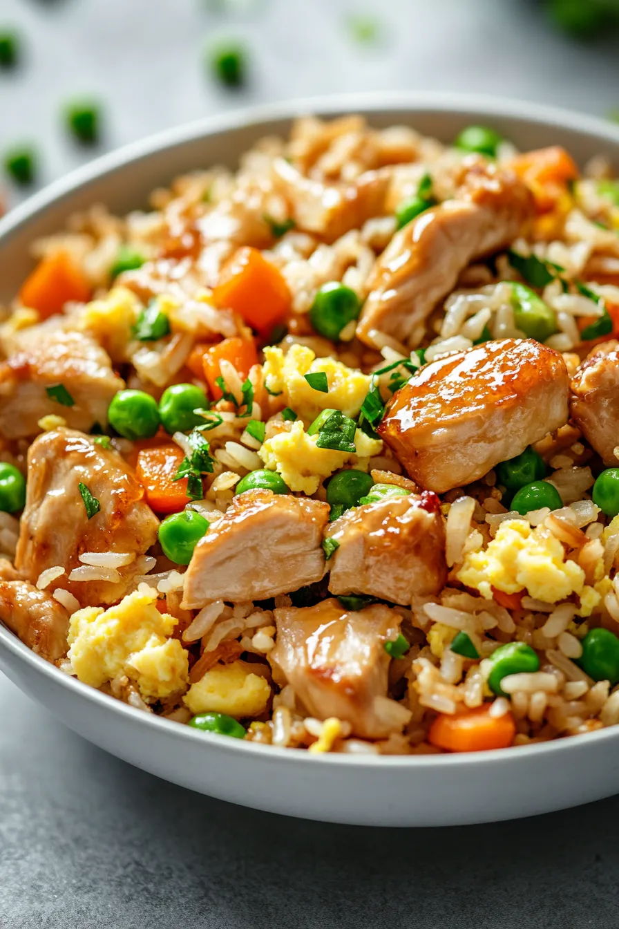 Chicken Teriyaki Fried Rice-ingredients-fresh