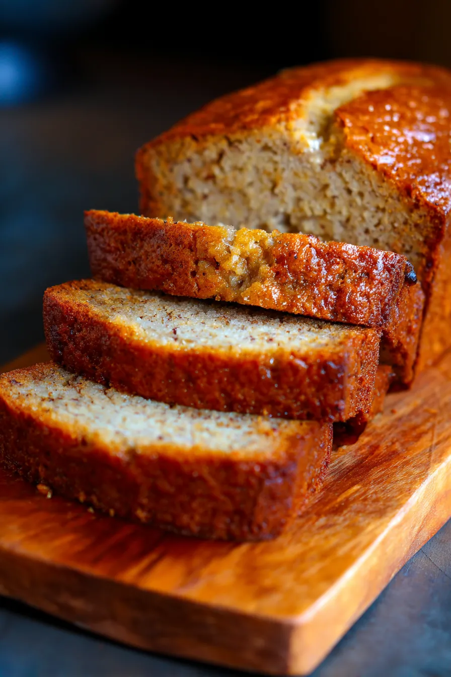 Foolproof Classic Banana Bread-texture-closeup