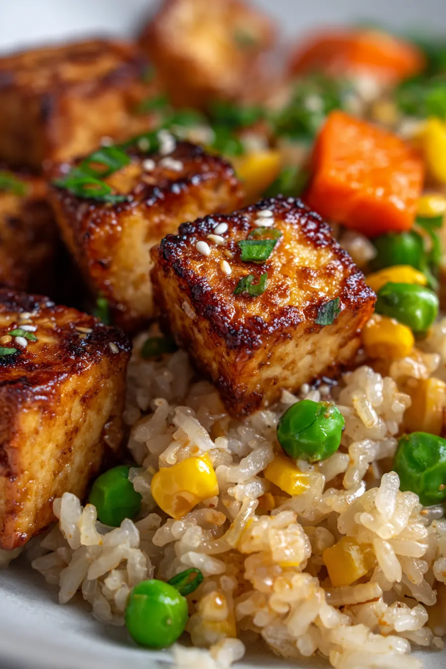 Healthy Fried Rice-serving-bowl