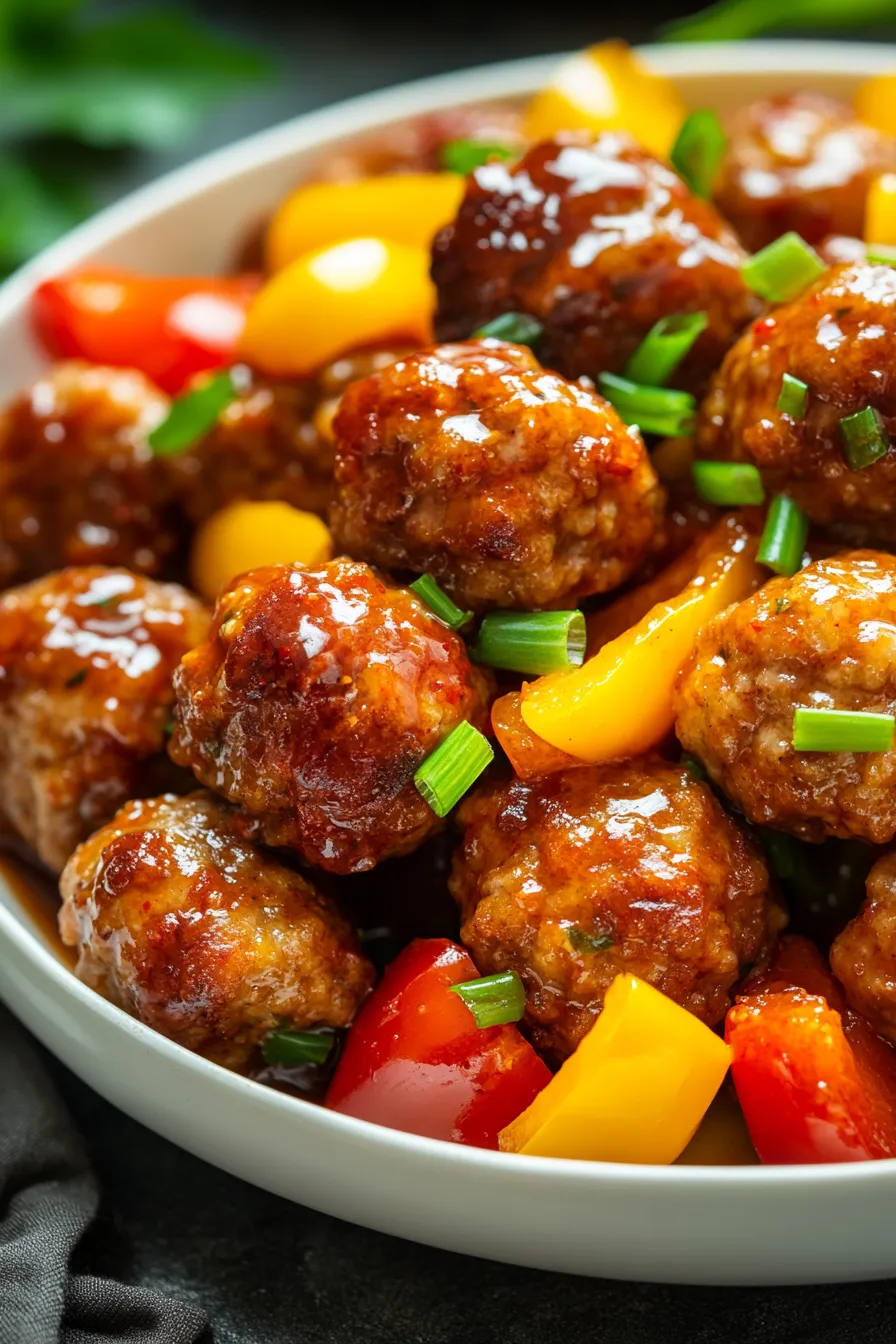 Homemade Meatballs-serving-suggestion