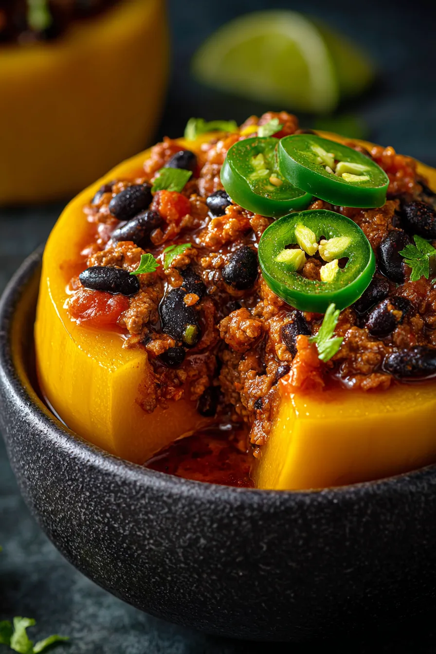 mango and jalapeño chopping board prep