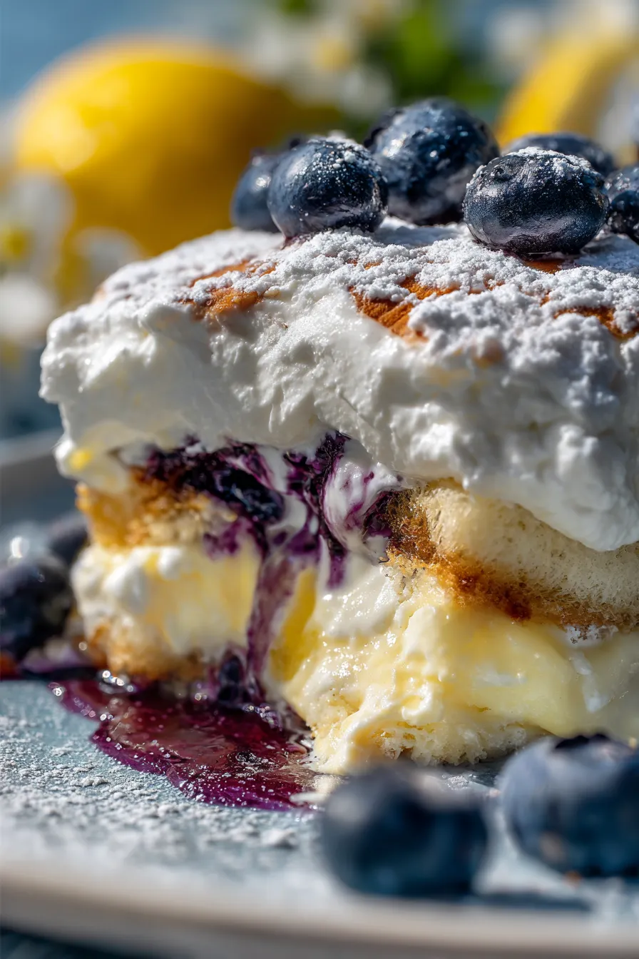 Mascarpone cream layering