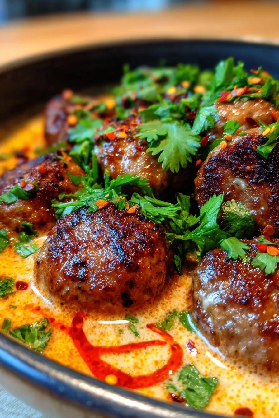 Meatballs in Coconut Curry Sauce-ingredients-prep